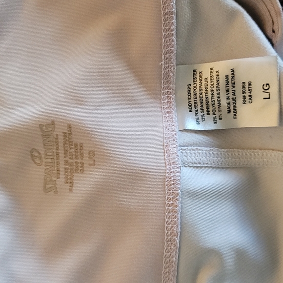 Spalding Large watercolor workout capris - Picture 5 of 6